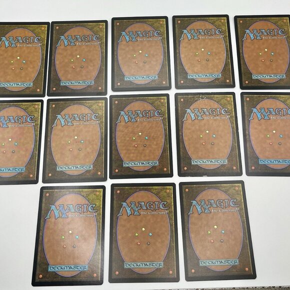 MTG 13 Rare/Uncommon/C Lot Green Regular Borderless C19 ONE THB BRO AKH DMU + - Picture 2 of 4